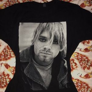 Kurt Cobain BW tee